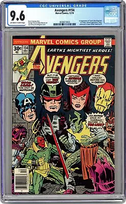 Buy Avengers #154 CGC 9.6 1976 3838613003 • 159.20£