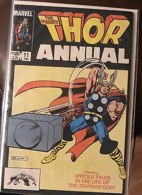 Buy MIGHTY THOR ANNUAL #11 Comics 1st Appearance Eitri King Of The Dwarves Movie • 9.32£