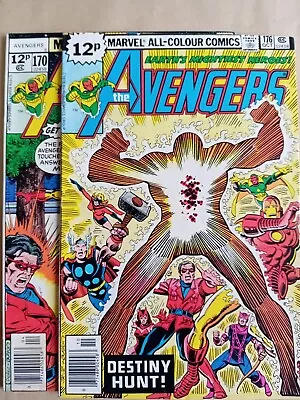 Buy Avengers #170, 176 - VG+ (4.5) - Marvel 1978 - 12p UK Price Copies - Perez Art • 4.99£