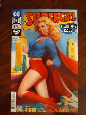 Buy Supergirl #18 DC Comics 1st Print Artgerm Variant • 7.76£