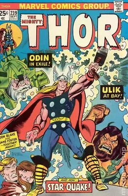 Buy Thor #239 FN- 5.5 1975 Stock Image Low Grade • 3.49£
