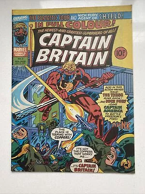 Buy Captain Britain # 3 (oct 27, 1976) Marvel/3rd Appearance !!! Mint Condition • 39.99£