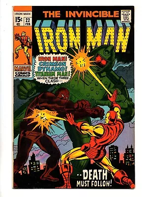 Buy Iron Man #22  Vf 8.0   Crimson Dynamo  • 35.01£