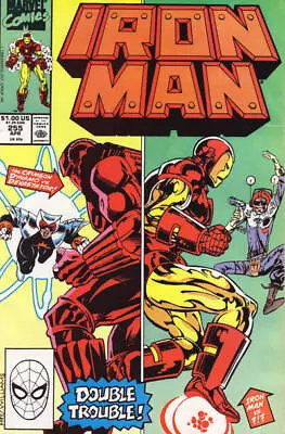 Buy IRON MAN #255 F, Direct, Marvel Comics 1990 Stock Image • 3.88£