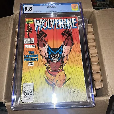 Buy WOLVERINE #27 (Marvel Comics, 1990) CGC Graded 9.8 ~ JIM LEE ~ White Pages • 135.91£