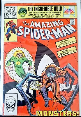 Buy AMAZING SPIDER-MAN #235 FN 1982 ORIGIN OF WILL-O’-THE WISP NEW TARANTULA Marvel • 4.99£