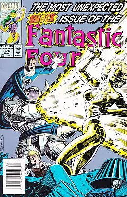 Buy Fantastic Four #376 Newsstand Cover Marvel • 3.29£