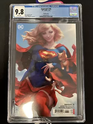 Buy DC - Supergirl 26 Artgerm Variant 9.8 • 38.83£