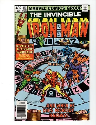 Buy Marvel Comics Iron Man Volume 1 Book #123 June 1979 Higher Mid Grade  • 12.42£