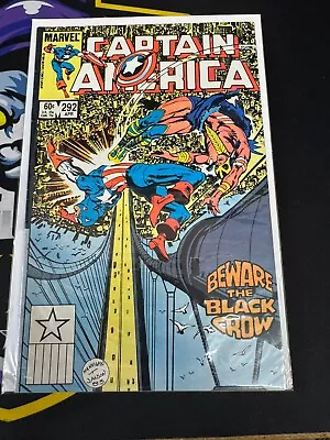 Buy 1984 Marvel Comics #292 Captain America Beware The Black Crow VF+/- • 3.11£