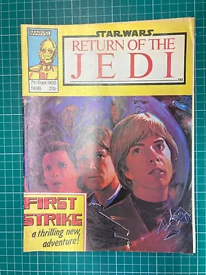 Buy Star Wars The Return Of The Jedi Comic 7th September 1985 No 116 • 2.99£