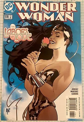 Buy Wonder Woman #178 NM Adam Hughes Cover DC Comics 2002 Phil Jimenez • 10.86£