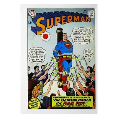 Buy Superman #184  - 1939 Series DC Comics VF Minus Full Description Below [v, • 48.43£