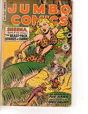 Buy Jumbo Comics # 125 (VG 4.0) 1949 GGA Cover.  Sheena. Sky Girl • 62.09£