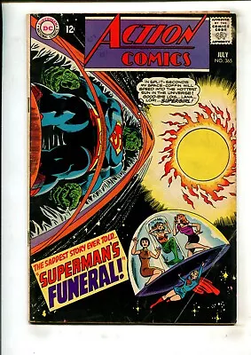 Buy Action Comics #365 (2.0) Superman's Funeral!! 1968 • 3.88£