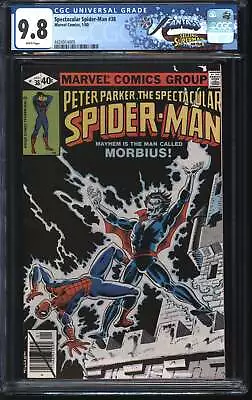 Buy Marvel Comics Spectacular Spider-Man 38 1/80 FANTAST CGC 9.8 White Pages • 179.40£
