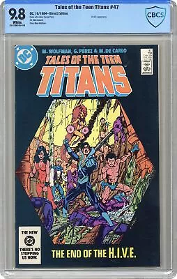 Buy New Teen Titans #47 CBCS 9.8 1984 21-2760181-010 • 73£