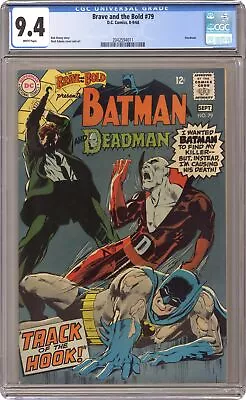 Buy Brave And The Bold #79 CGC 9.4 1968 2042594011 • 326.18£