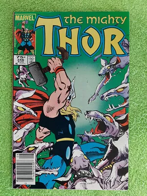 Buy THOR #346 VF : Canadian Price Variant Newsstand : Combo Ship RD2916 • 1.55£