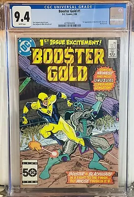 Buy BOOSTER GOLD #1 - CGC 9.4, White Pages  (DC, 1986) • 58.25£