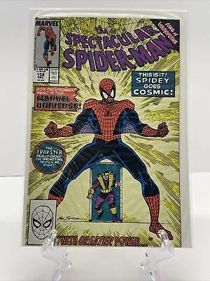 Buy Spectacular Spider-Man # 158 (Dec. 1989 Marvel) 1st Cosmic Spider-Man • 11.65£