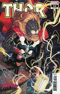 Buy Thor Vol 6 #34 Cover B Spider-Verse Javier Garron Variant MARVEL COMICS 03421 • 3.49£