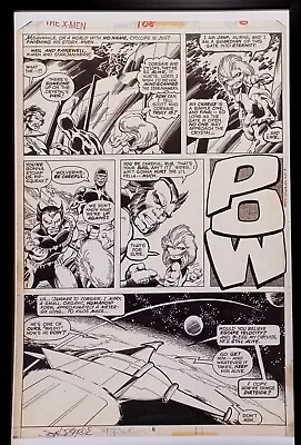 Buy Uncanny X-Men #108 Pg. 6 By John Byrne 11x17 FRAMED Original Art Print Poster • 46.55£