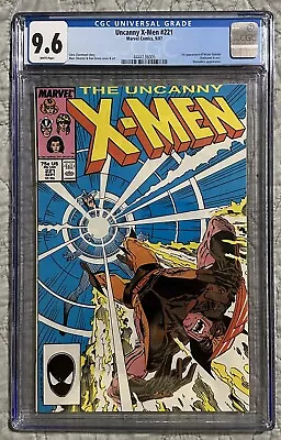 Buy Uncanny X-Men #221 Marvel 1987 1st Appearance Mister Sinister CGC 9.6 • 81.68£