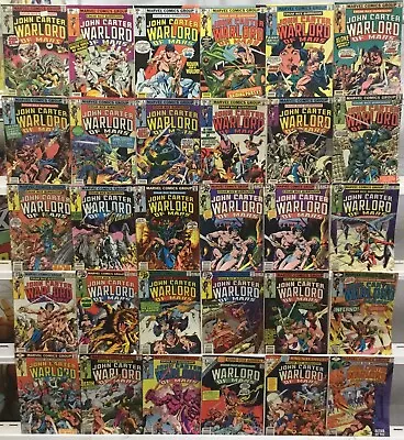 Buy Marvel Comics John Carter, Warlord Of Mars Run Lot 1-28 Plus Annuals Missing #11 • 108.33£