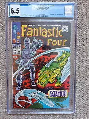 Buy Fantastic Four #74 CGC 6.5 1968  • 90£