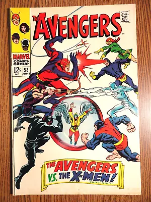 Buy Avengers #53 Vs X-men Cover Key Magneto Black Panther Beast 1st Print Marvel MCU • 93.99£