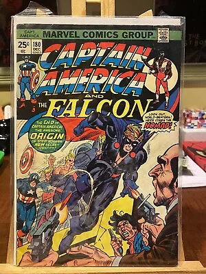 Buy Captain America 180 - 1st Steve Roger’s As Nomad & Roxxon  Mention • 15.53£