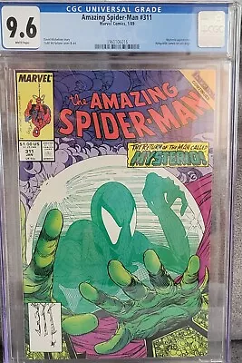 Buy The AMAZING SPIDER-MAN #311 CGC 9.6 McFARLANE MYSTERIO DIRECT • 50.48£