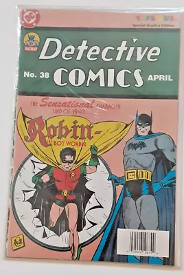 Buy Toys R Us Detective Comics #38 Reprint In Polybag With Mystery Book • 7.78£