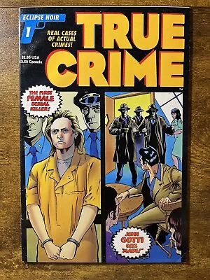 Buy True Crime Comics 1 The First Female Serial Killer Eclipse Comics 1993 • 3.07£