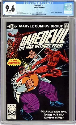 Buy Daredevil #171 CGC 9.6 1981 4146832007 • 225.22£
