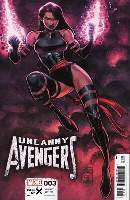 Buy UNCANNY AVENGERS #3 Arthur Adams 1:50 Variant Psylocke NM SHIPS IN TOPLOADER • 34.94£