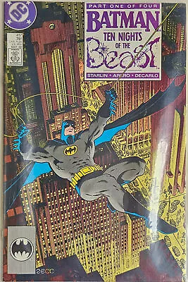 Buy Batman #417 (03/1988) - 1st KGBeast - Ten Nights Of The Beast Part 1 VF/NM - DC • 6.88£
