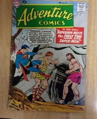 Buy Adventure Comics #257 Solid Vg Minus 1959 Hercules,samson,ad For Flash #105! • 38.83£