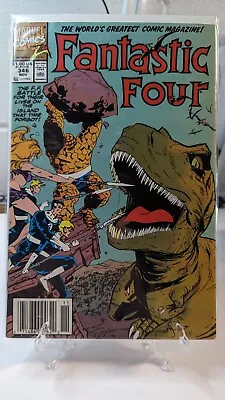 Buy Fantastic Four #346 (Marvel 1990) 1st Appearance Of The TVA, Newsstand Variant • 6.95£