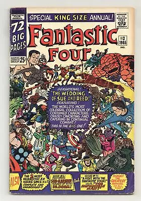 Buy Fantastic Four Annual #3 VG- 3.5 1965 • 72.22£