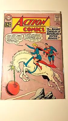 Buy Action Comics #293 (DC Comics 1962) Origin Of Comet--Low Grade--Supergirl • 9.32£