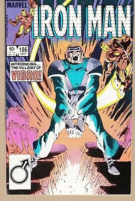 Buy Iron Man  #186 1984 -intro Vibro/ Fault Be Mine- Harras/ Mcdownell...fn+ • 5.43£