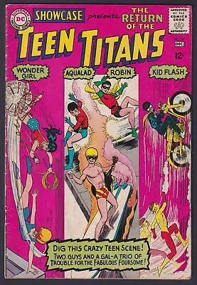 Buy Showcase #59 1965 DC 4.5 Very Good+ Comic 3rd App Teen Titans • 24.85£