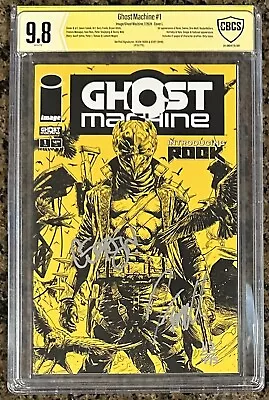 Buy GHOST MACHINE #1L 1:100 Signed Johns & Fabok - CBCS 9.8 - 117/775 RARE! • 465.96£