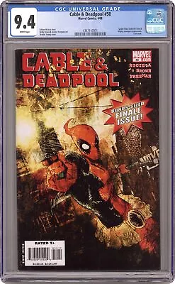 Buy Cable And Deadpool #50 CGC 9.4 2008 4347147001 • 74.55£