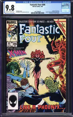 Buy Fantastic Four #286 Cgc 9.8 Ow/wh Pages // Marvel 1986 • 77.66£