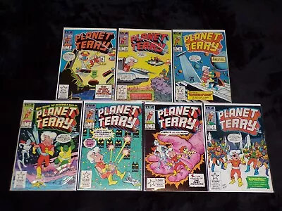 Buy Planet Terry 1 3 4 8 9 11 12 Marvel Star Comics Lot 1985 Missing 2 5 6 7 10 • 31.06£