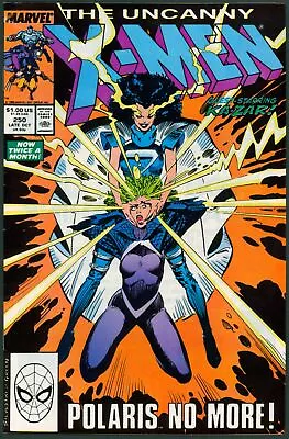 Buy Uncanny X-Men 250 VF+ 8.5 Marvel 1989 • 9.28£