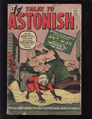 Buy Tales To Astonish 38 PR 0.5 Incomplete High Definition Scans* • 46.60£